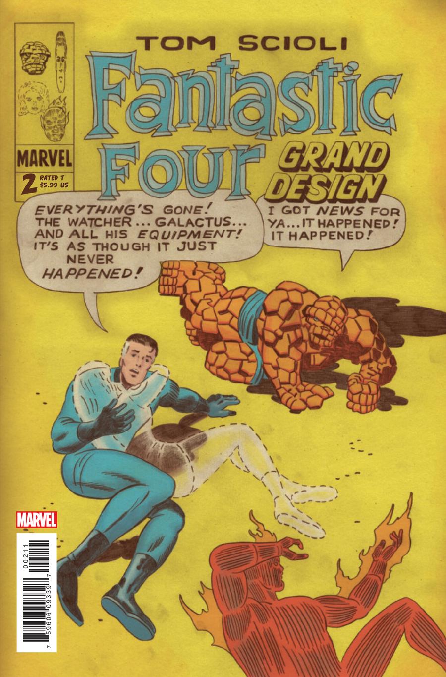 Fantastic Four Grand Design #2 Cover A Regular Tom Scioli Cover