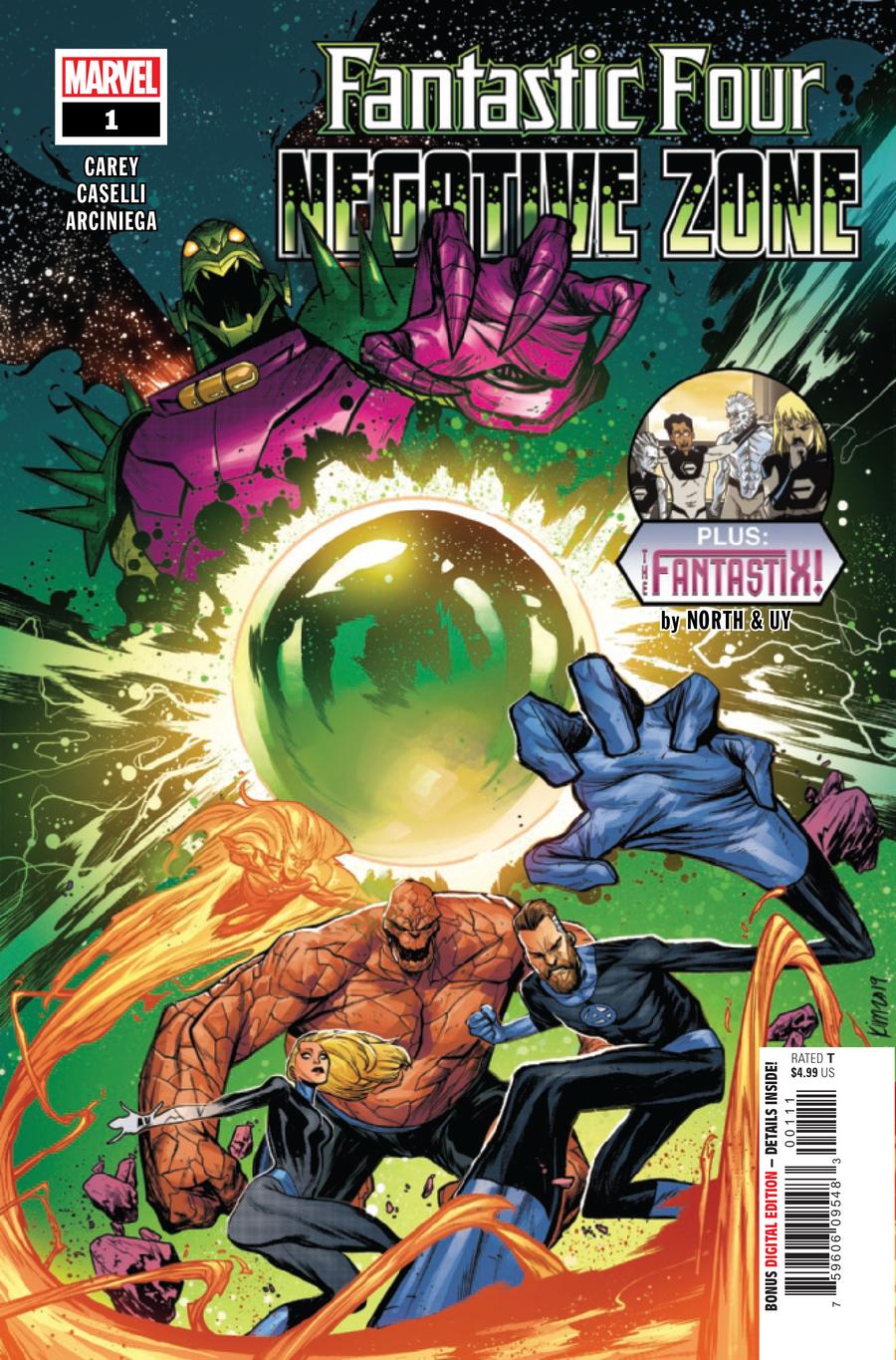 Fantastic Four Negative Zone #1 Cover A Regular Kim Jacinto Cover