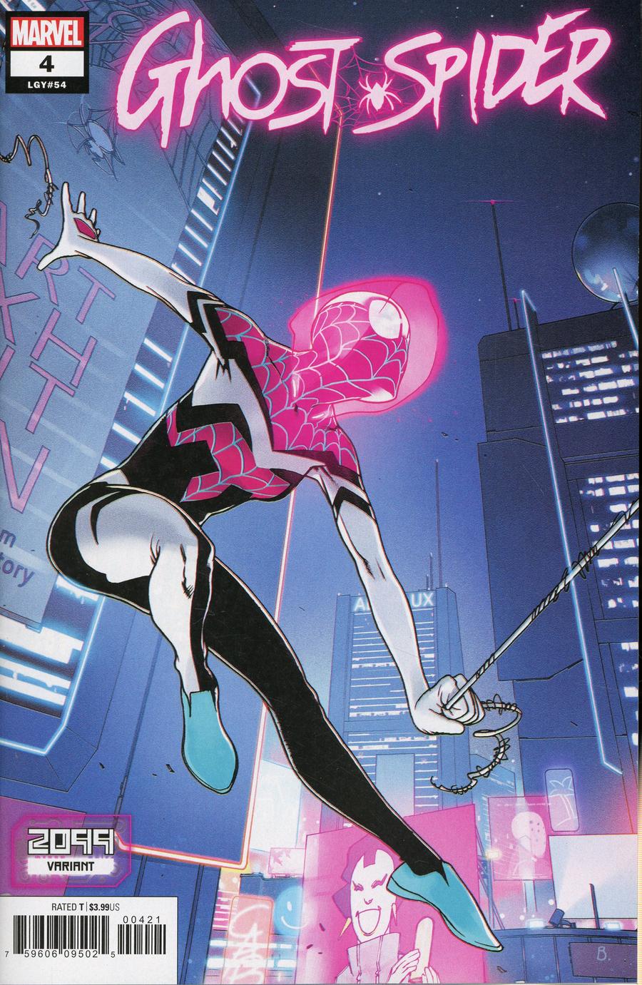 SPIDER-GWEN GHOST SPIDER #4 BENGAL COVER A MARVEL 2019 STOCK IMAGE