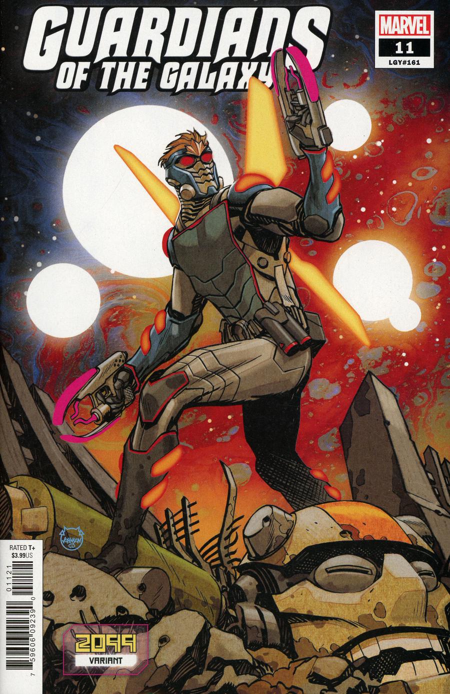 Guardians Of The Galaxy Vol 5 #11 Cover B Variant Dave Johnson 2099 Cover