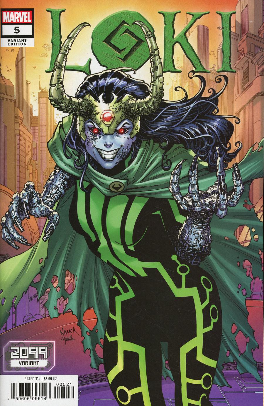 Loki Vol 3 #5 Cover B Variant Todd Nauck 2099 Cover