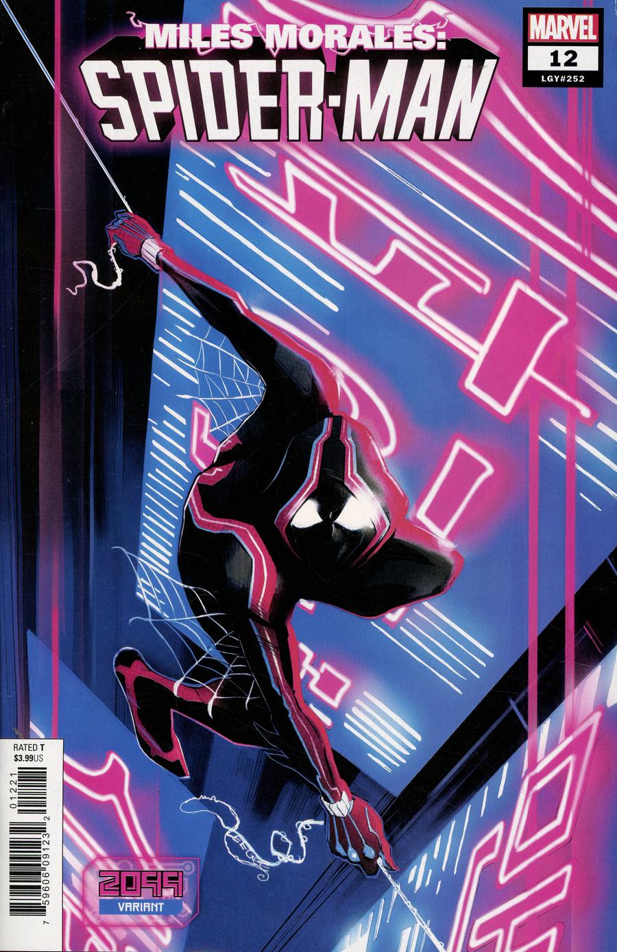 Miles Morales Spider-Man #12 Cover B Variant Lee Garbett 2099 Cover
