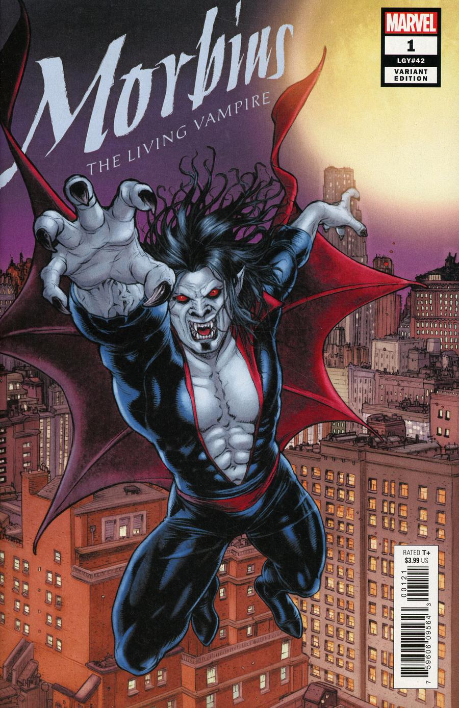 Morbius #1 Cover B Variant Juan Jose Ryp Connecting Cover