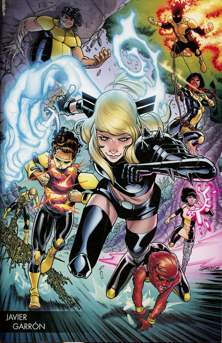 New Mutants Vol 4 #1 Cover B Variant Javier Garron Young Guns Cover (Dawn Of X Tie-In)