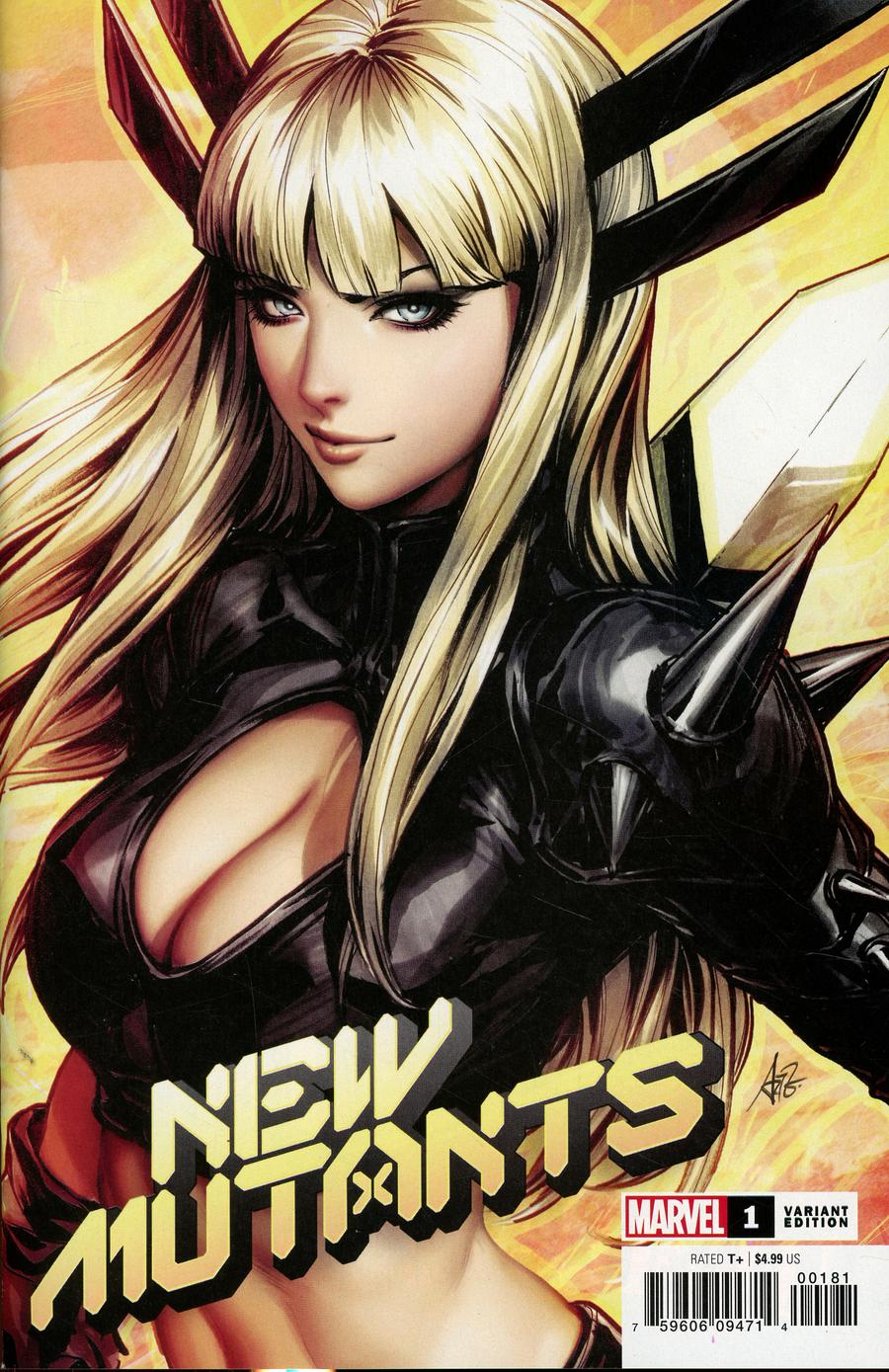 New Mutants Vol 4 #1 Cover D Variant Stanley Artgerm Lau Cover (Dawn Of X Tie-In)