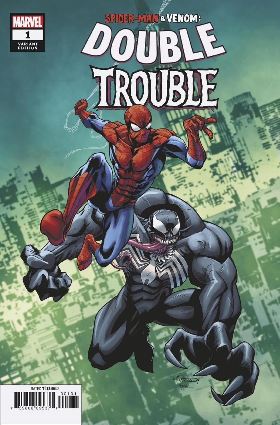 Spider-Man Venom Double Trouble #1 Cover B Variant Logan Lubera Cover