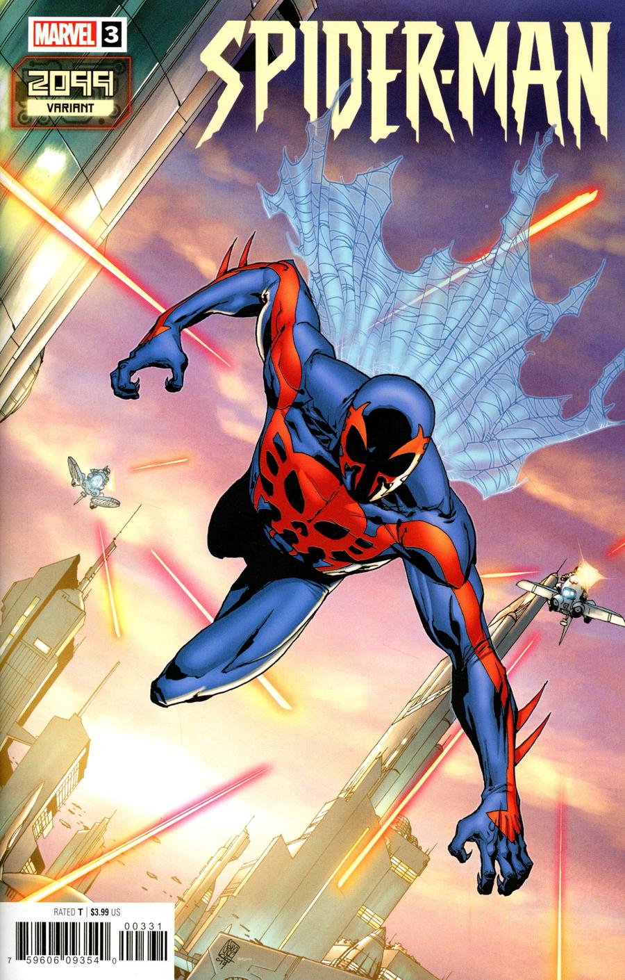 Spider-Man Vol 3 #3 Cover B Variant Giuseppe Camuncoli 2099 Cover