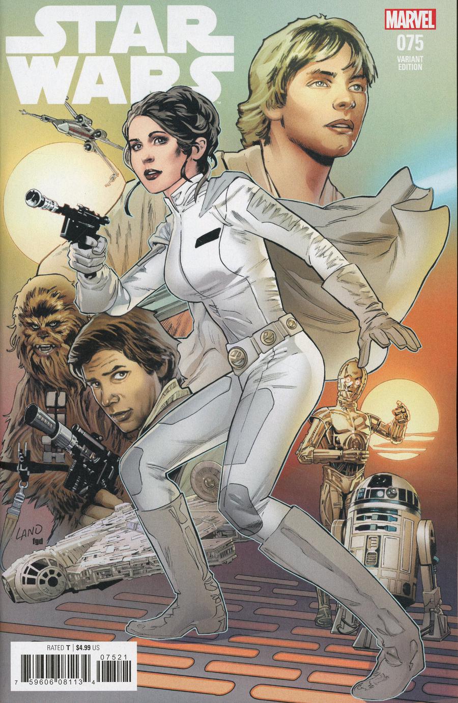 Star Wars Vol 4 #75 Cover B Variant Greg Land Cover