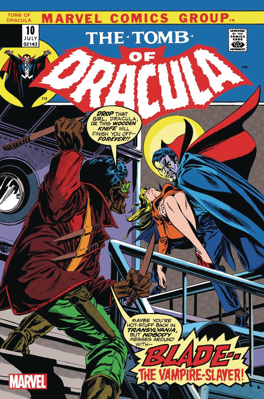 Tomb Of Dracula #10 Cover C Facsimile Edition