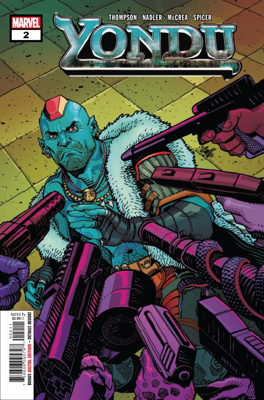 Yondu #2 Cover A Regular Cully Hamner Cover