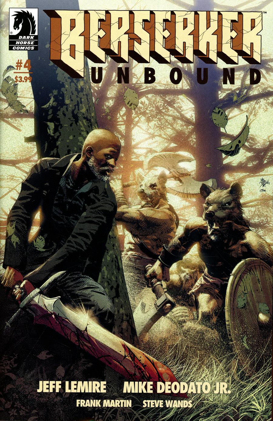 Berserker Unbound #4 Cover A Regular Mike Deodato Jr Cover