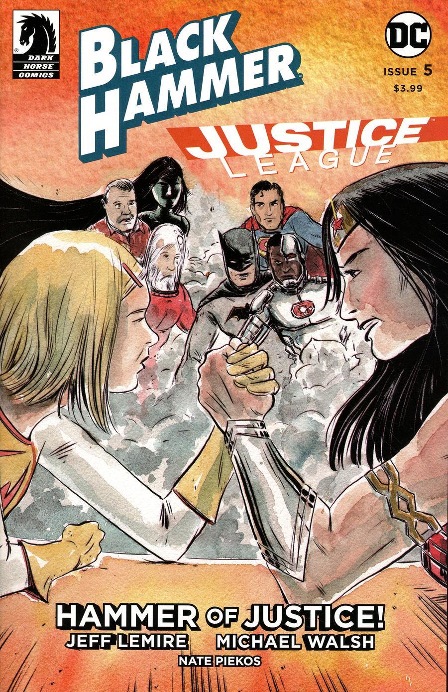 Black Hammer Justice League Hammer Of Justice #5 Cover B Variant Matt Kindt Cover