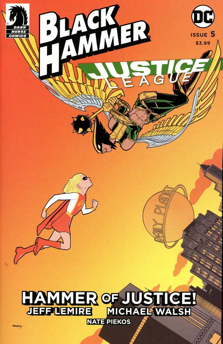 Black Hammer Justice League Hammer Of Justice #5 Cover D Variant Sandy Jarrell Cover