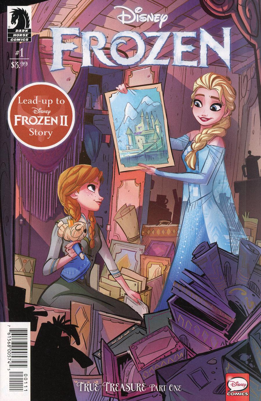 Disney Frozen True Treasure #1 Cover A Regular Kawaii Creative Studio Cover