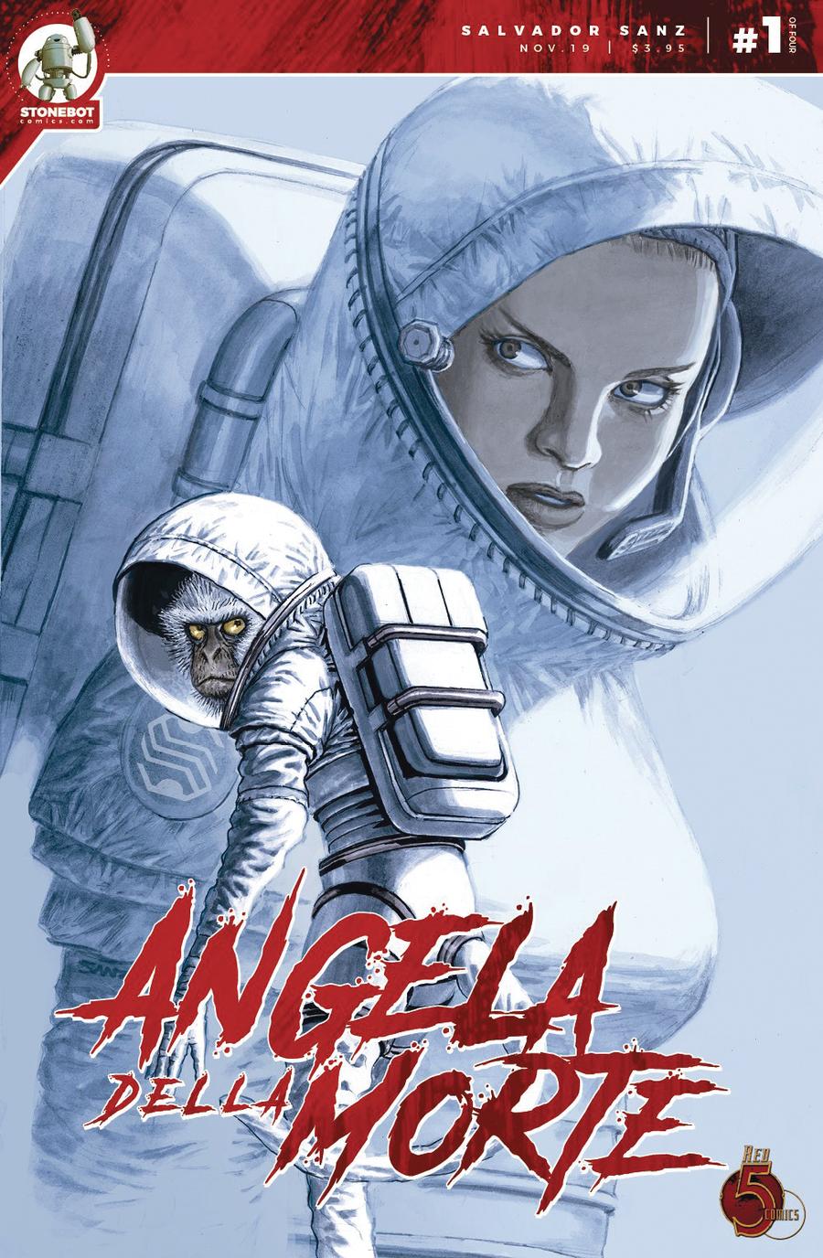 Angela Della Morte #1 Cover A Regular Salvador Sanz Cover