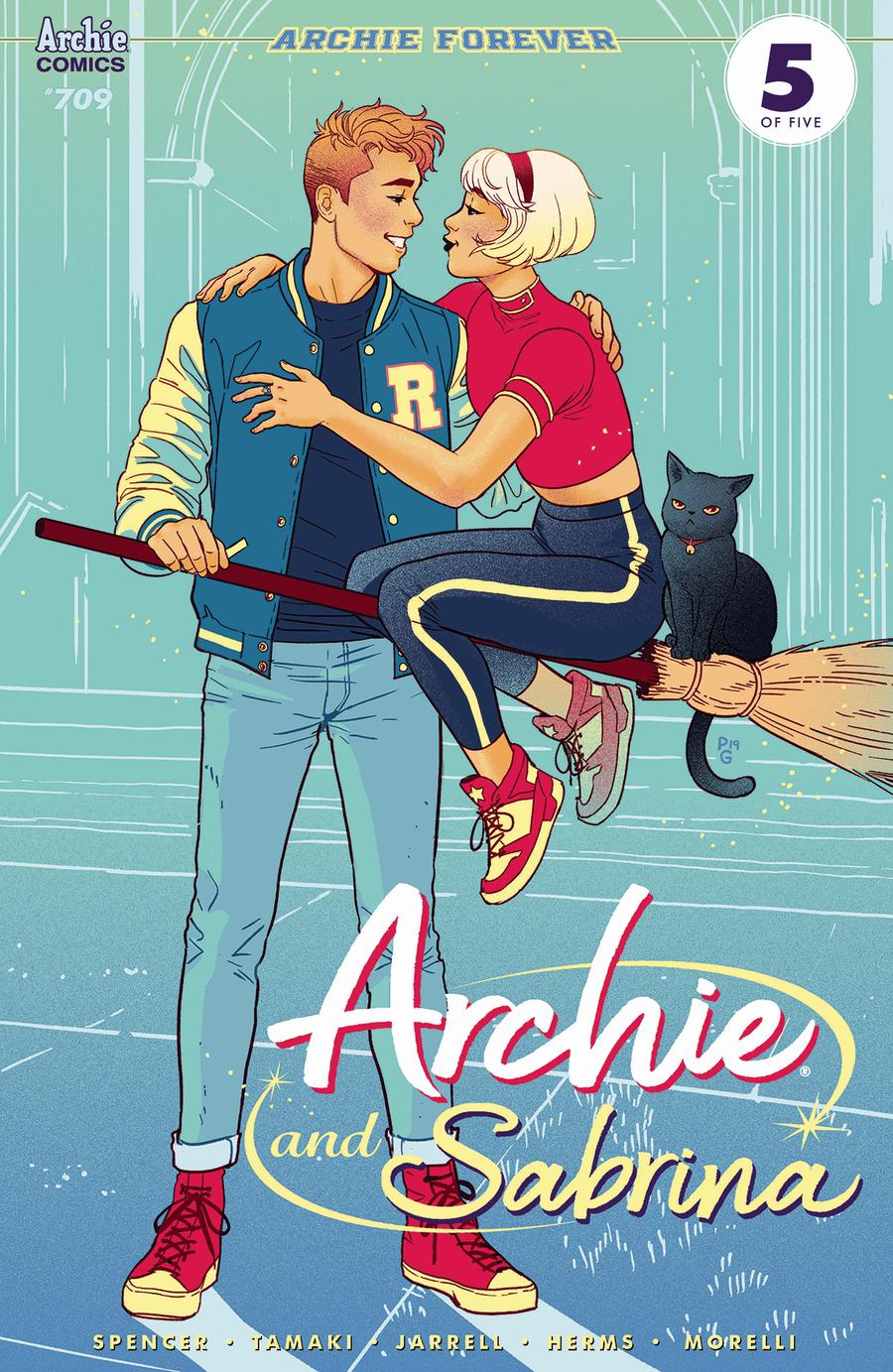 Archie Vol 2 #709 Archie And Sabrina Part 5 Cover B Variant Paulina Ganucheau Cover