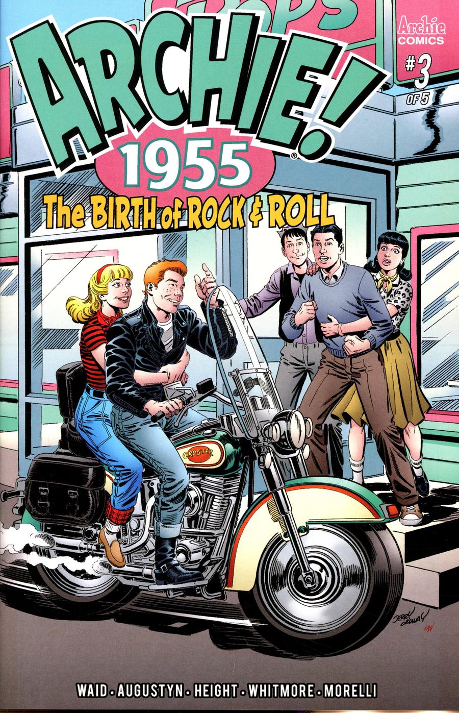 Archie 1955 #3 Cover B Variant Jerry Ordway & Glenn Whitmore Cover