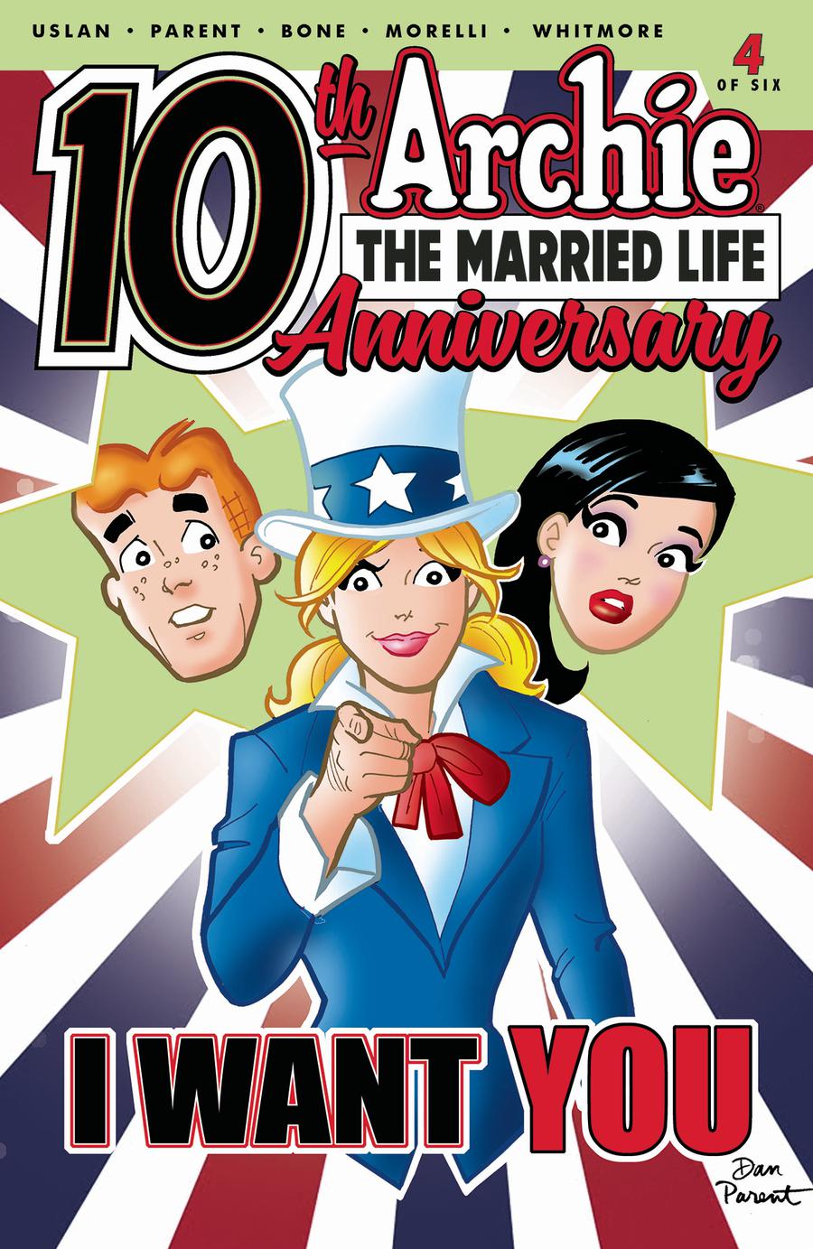 Archie The Married Life 10th Anniversary #4 Cover A Regular Dan Parent Cover