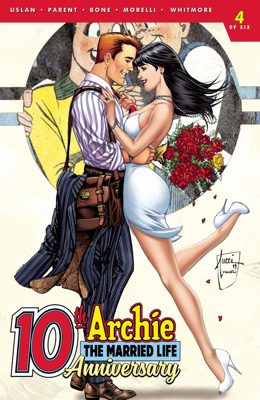 Archie The Married Life 10th Anniversary #4 Cover C Variant Billy Tucci & Wes Hartman Cover