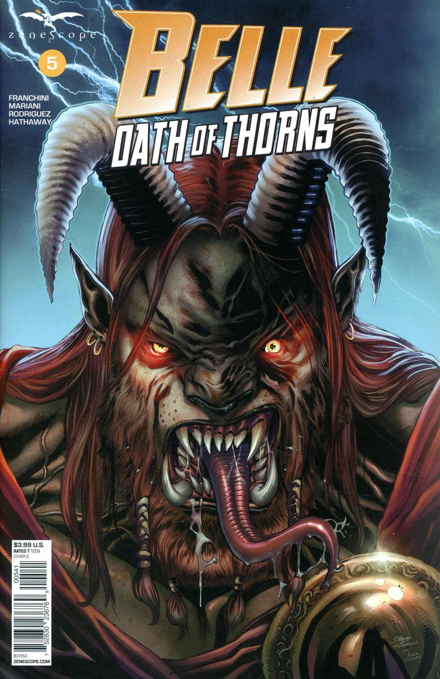 Grimm Fairy Tales Presents Belle Oath Of Thorns #5 Cover D Igor Vitorino