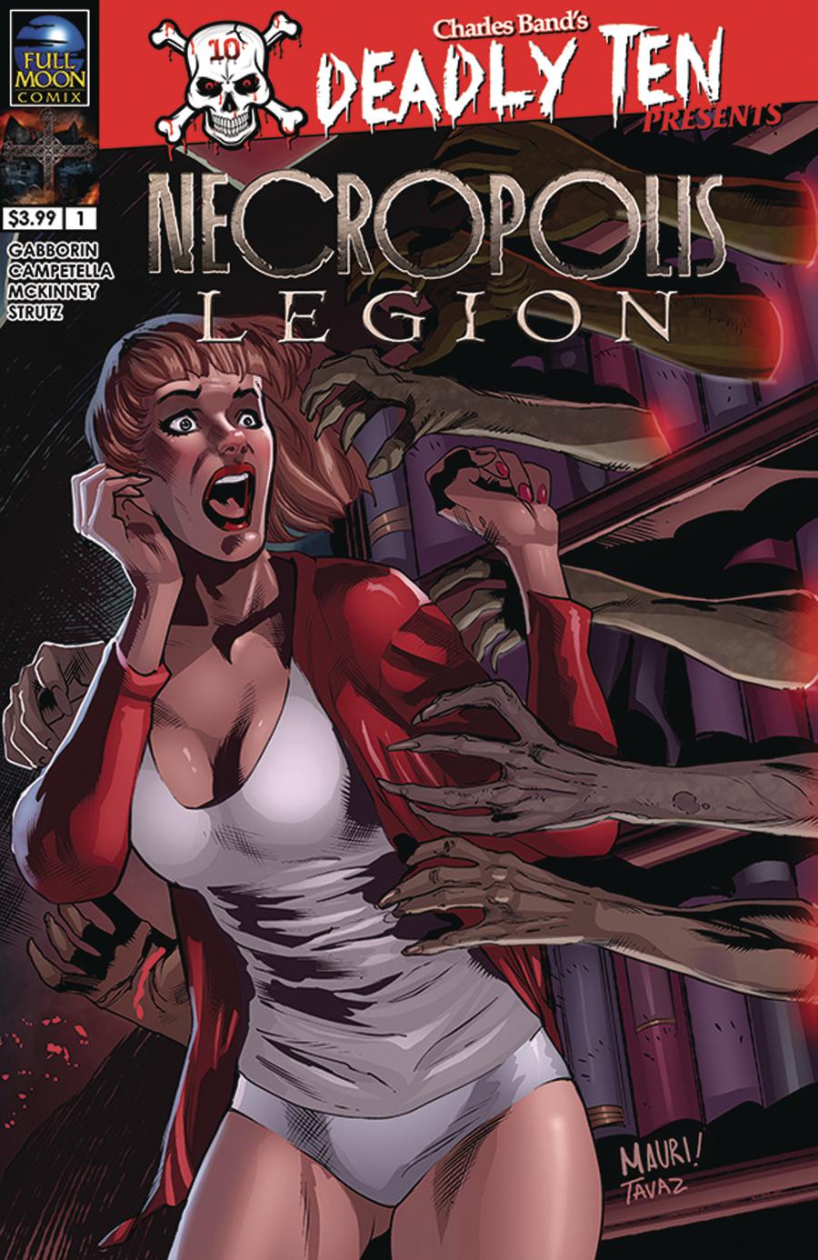 Deadly Ten Presents #3 Necropolis Legion Cover A Regular Mauricio Campetella Cover