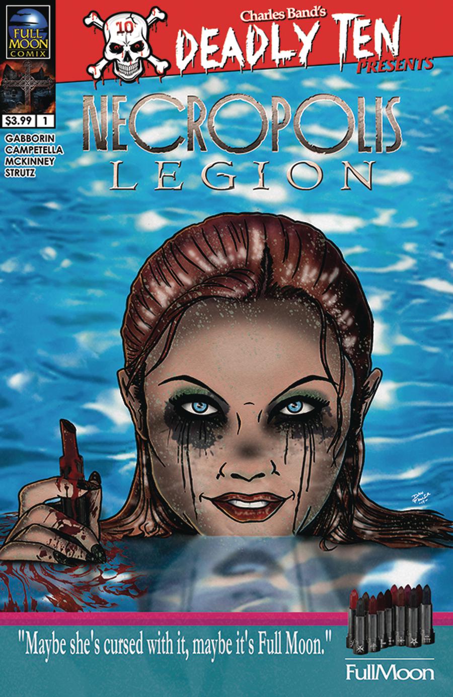 Deadly Ten Presents #3 Necropolis Legion Cover B Variant Dan Fowler Cover