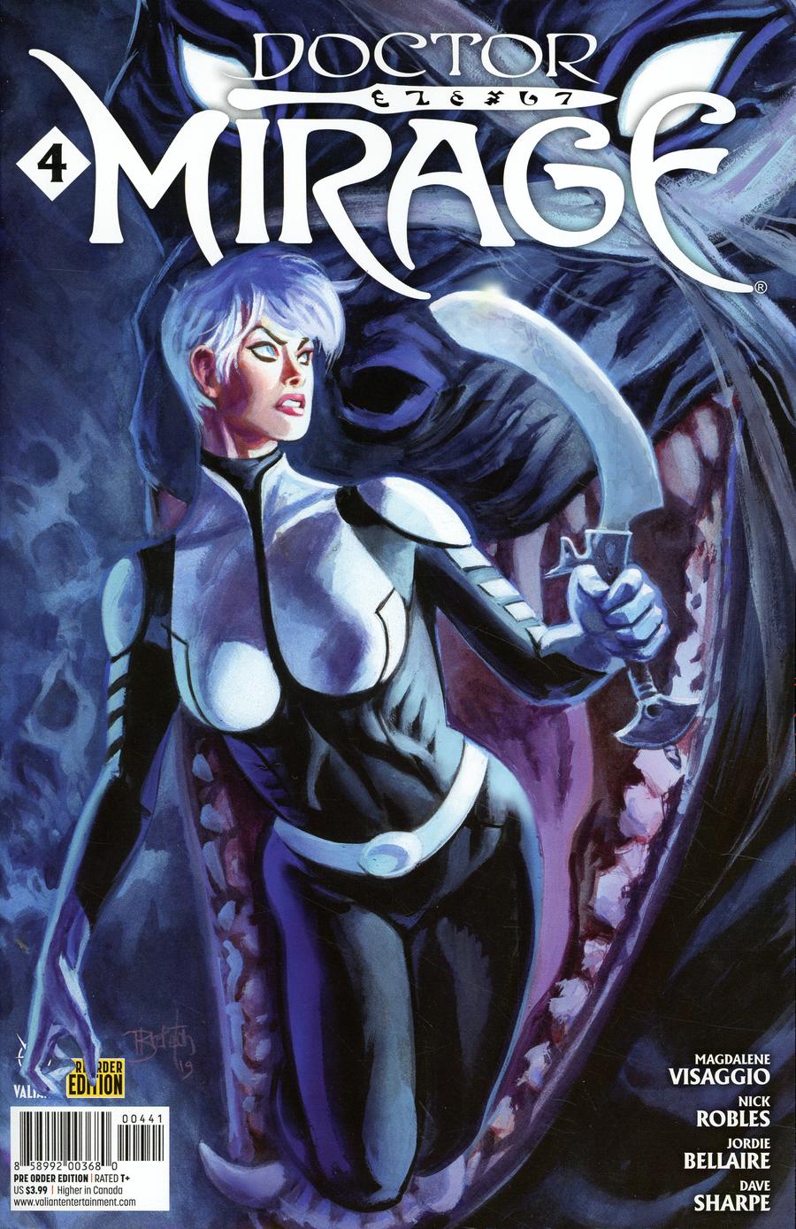 Doctor Mirage #4 Cover D Variant Jeff Dekal Pre-Order Edition