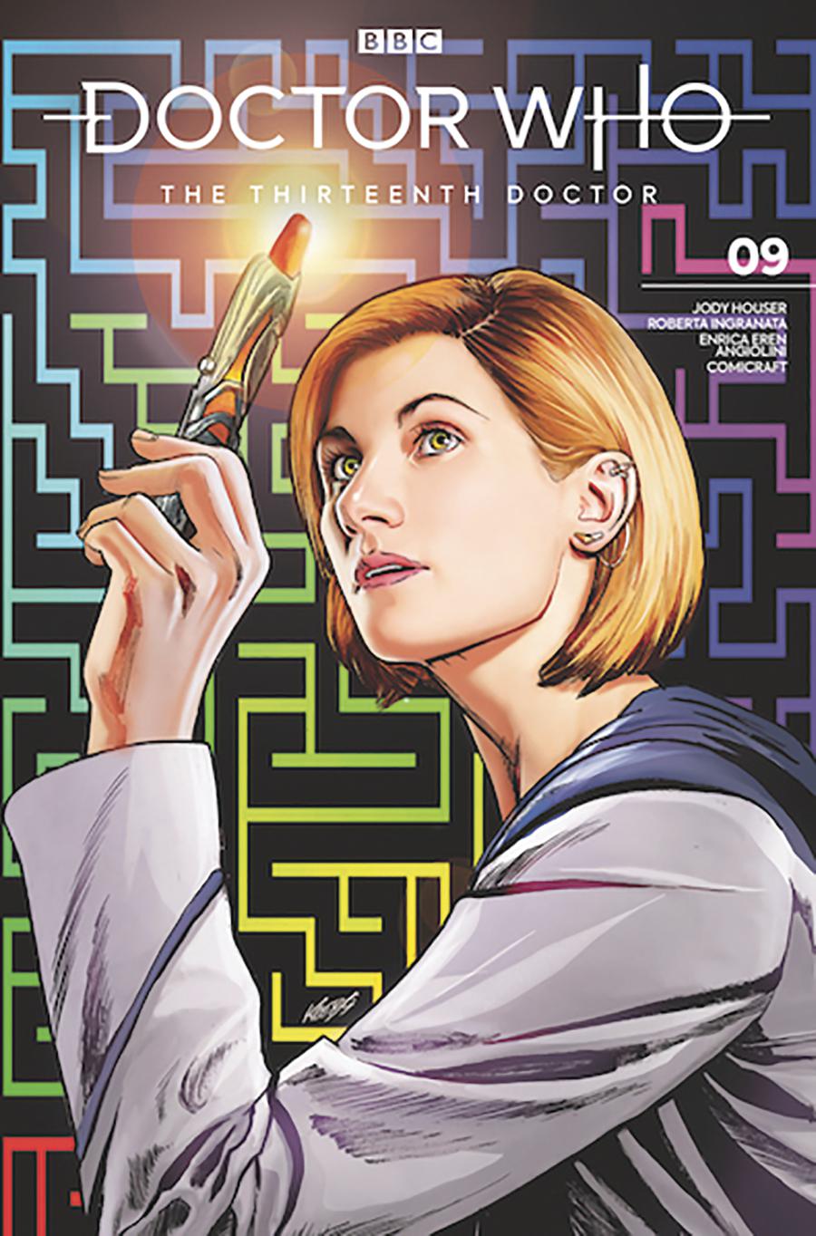 Doctor Who 13th Doctor #9 Cover D SDCC 2019 Exclusive Klebs Jr Variant Cover