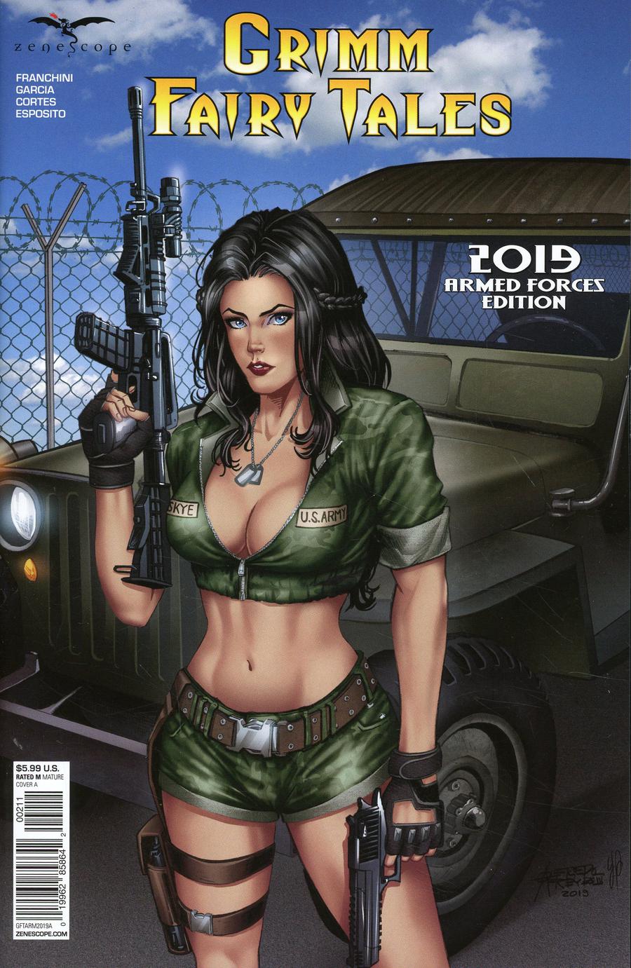 Grimm Fairy Tales 2019 Armed Forces Appreciation Cover A Alfredo Reyes