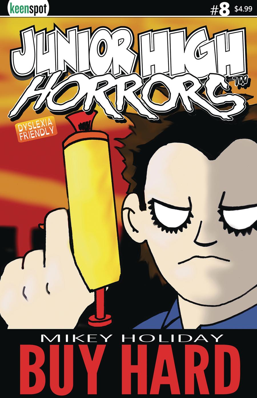 Junior High Horrors #8 Cover C Variant Buy Hard Cover