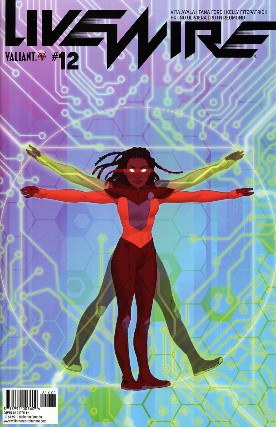 Livewire #12 Cover B Variant Helen Chen Cover