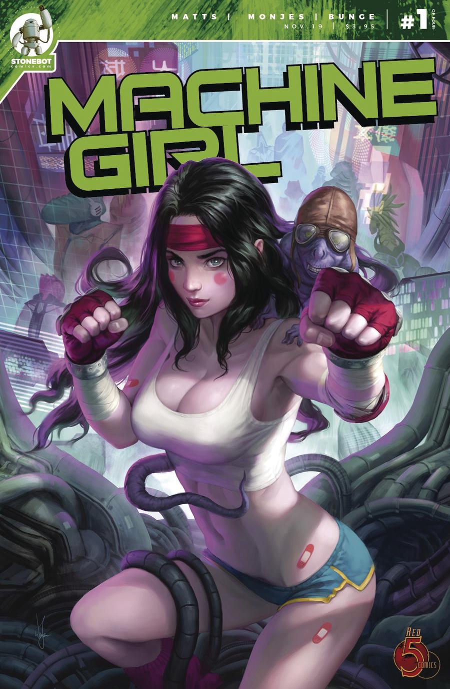 Machine Girl #1 Cover A Regular Cover