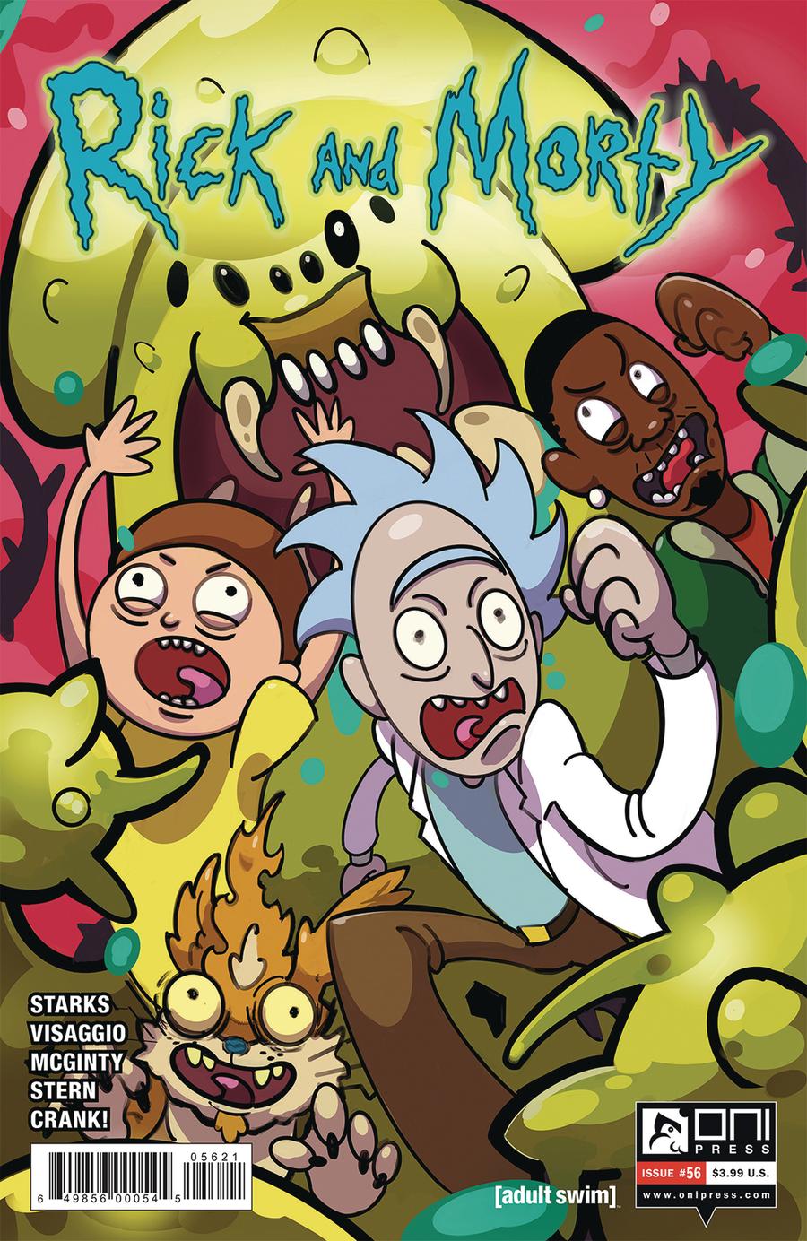 Rick And Morty #56 Cover B Variant Lateef Allen-McDowell Cover