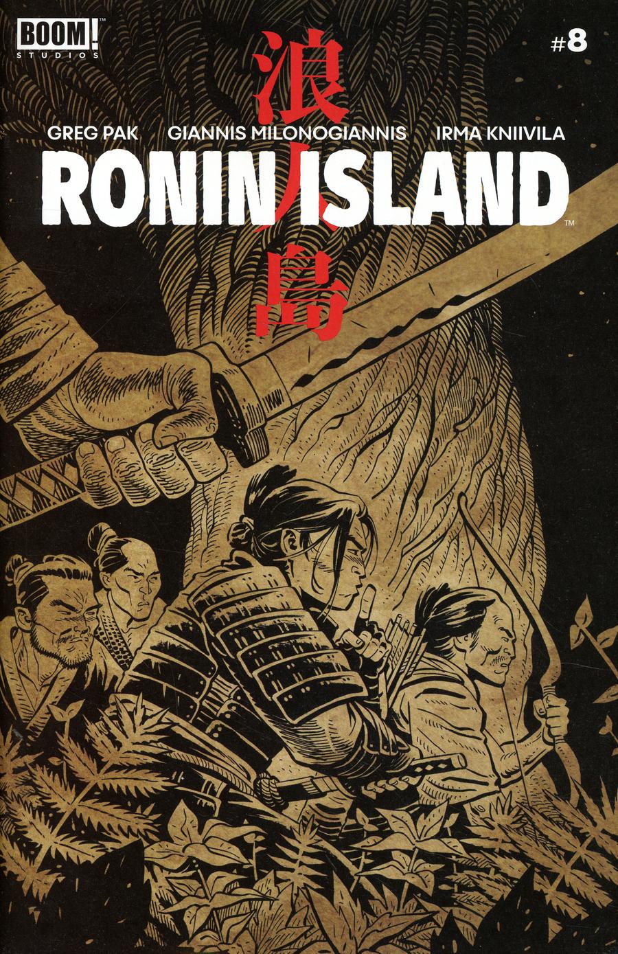 Ronin Island #8 Cover B Variant Ethan Young Preorder Cover