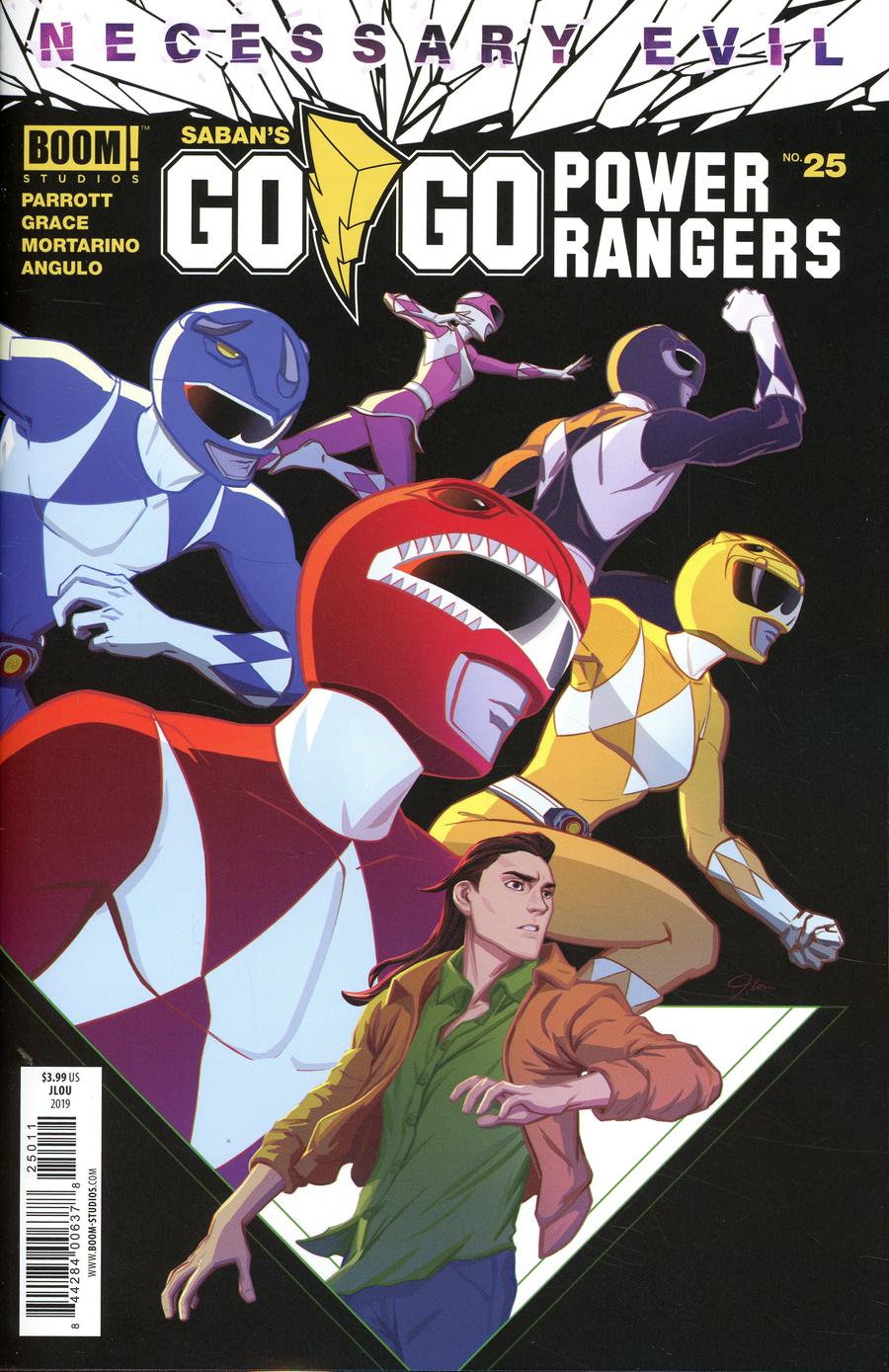 Sabans Go Go Power Rangers #25 Cover A Regular JLou Cover