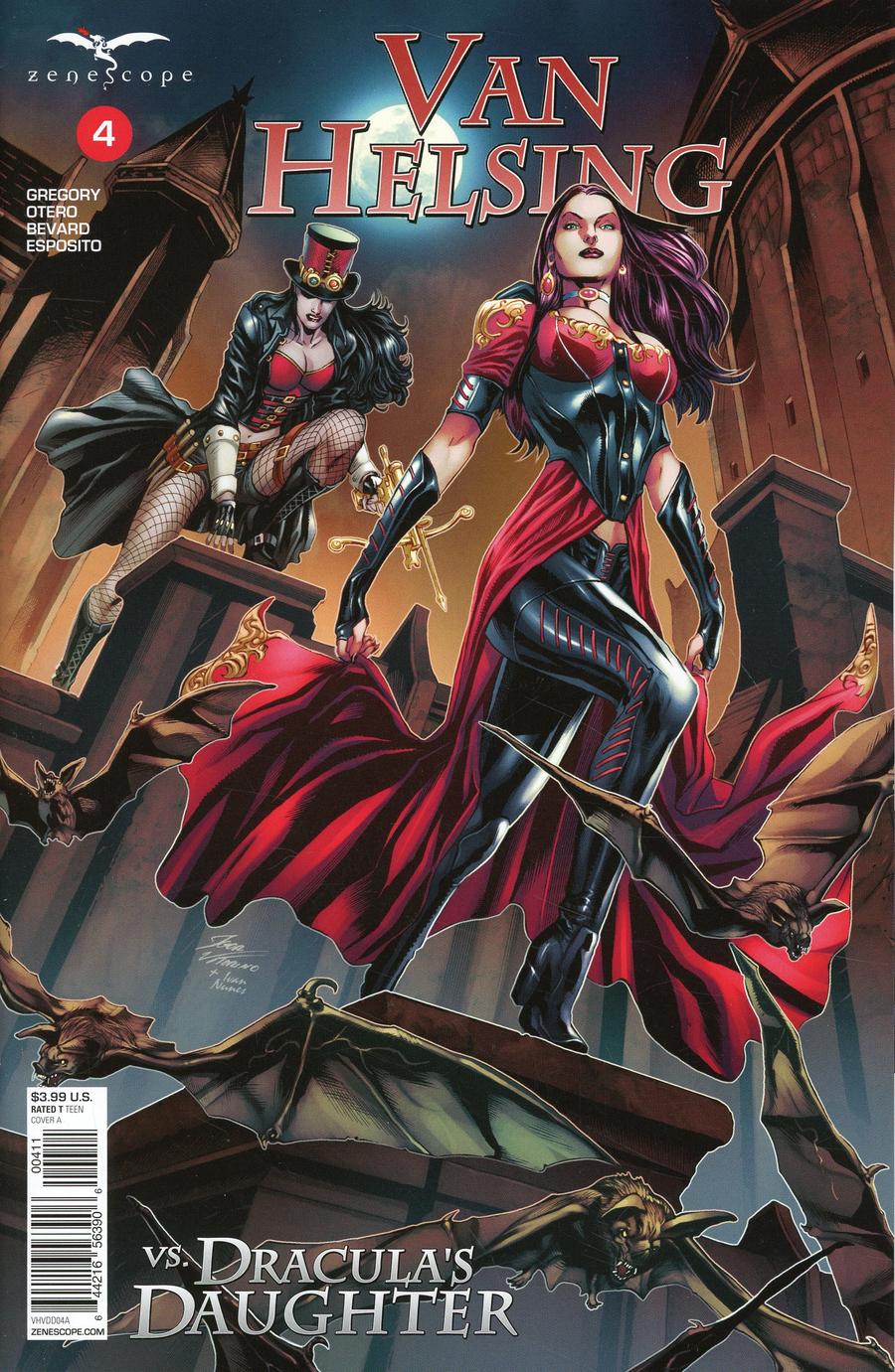 Grimm Fairy Tales Presents Van Helsing vs Draculas Daughter #4 Cover A Igor Vitorino