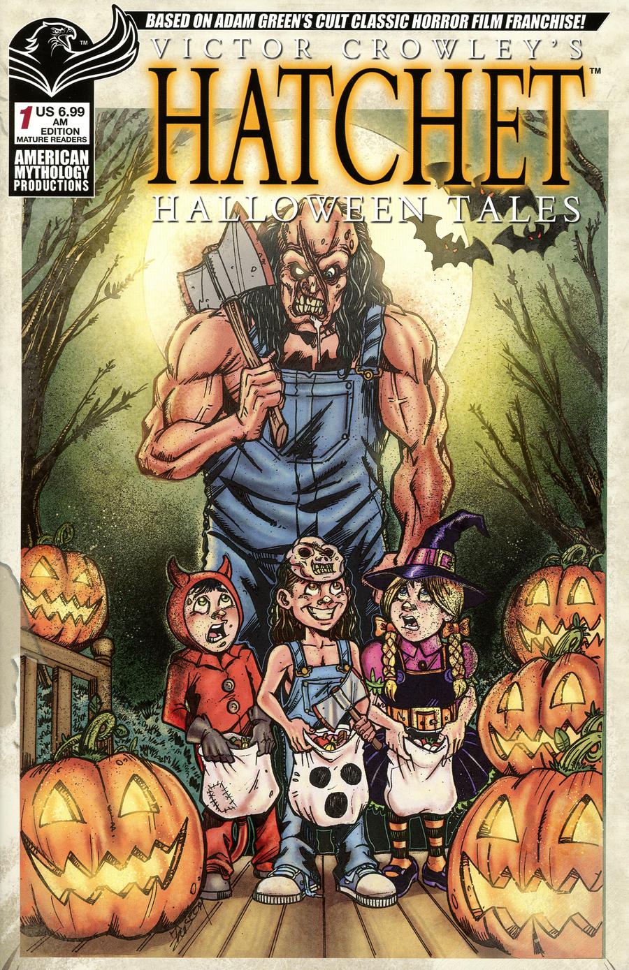 Victor Crowleys Hatchet Halloween Tales #1 Cover E Variant Puis Calzada American Mythology Edition