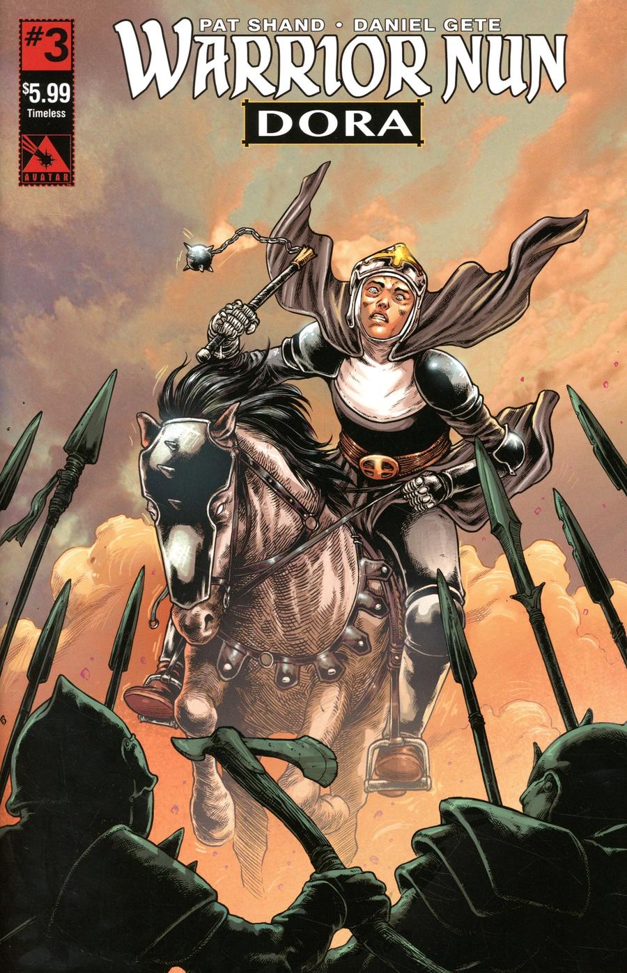 Warrior Nun Dora #3 Cover G Timeless Cover