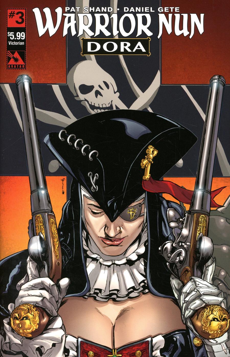 Warrior Nun Dora #3 Cover J Victorian Era Cover