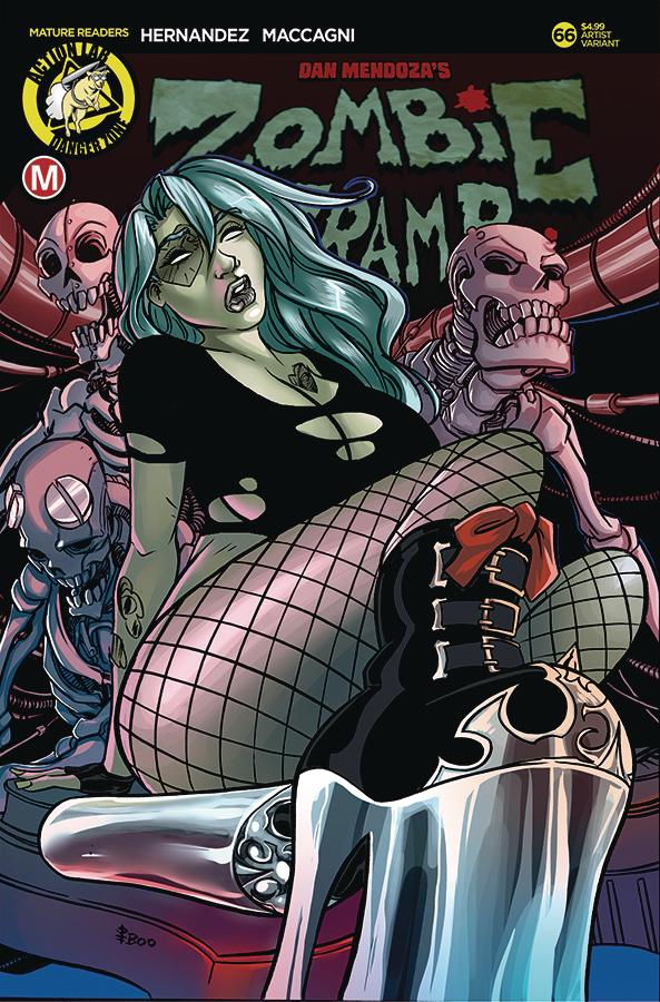 Zombie Tramp Vol 2 #66 Cover E Variant Boo Rudetoons Cover