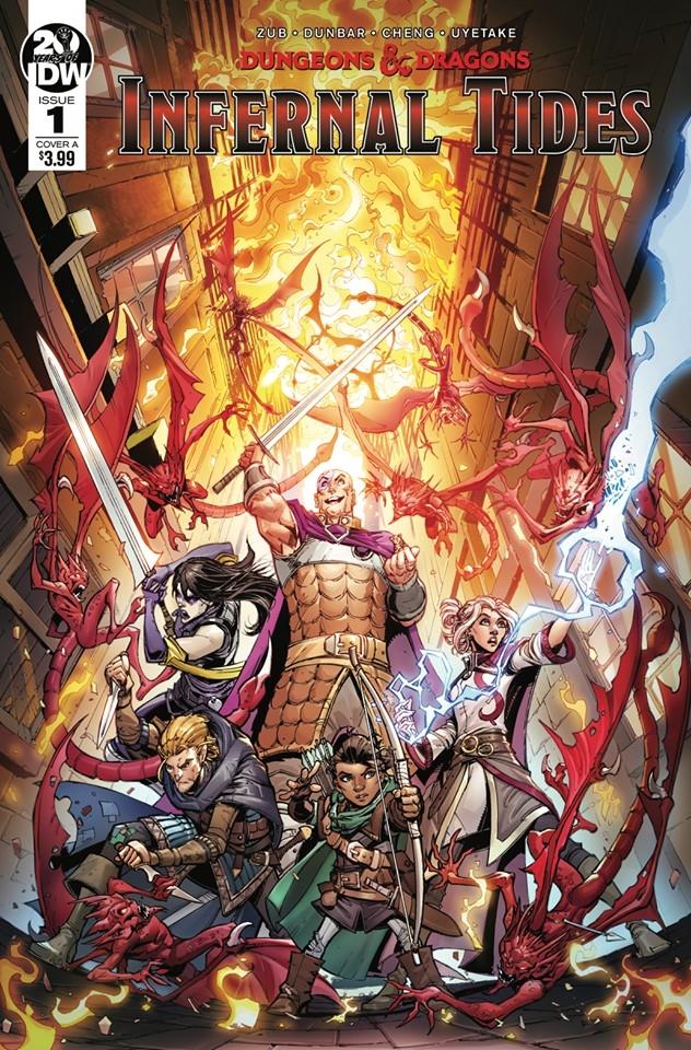 Dungeons & Dragons Infernal Tides #1 Cover A Regular Max Dunbar Cover