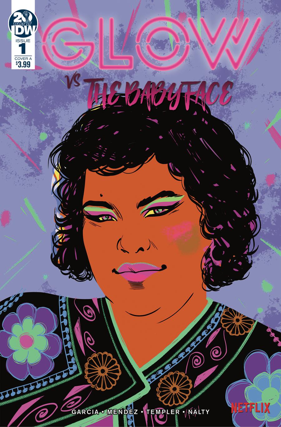 GLOW vs The Babyface #1 Cover A Regular Veronica Fish Cover