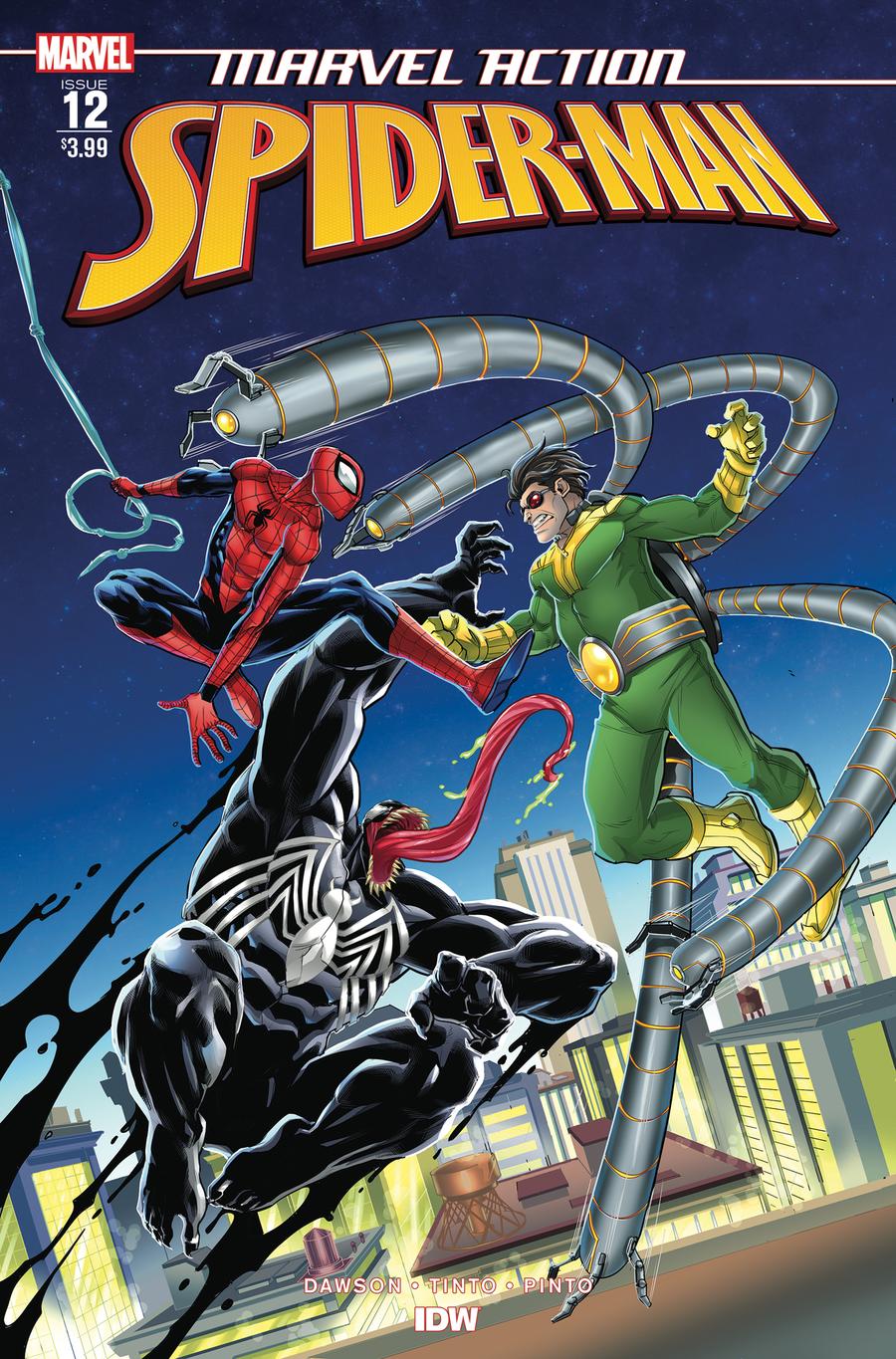Marvel Action Spider-Man #12 Cover A Regular Davide Tinto Cover
