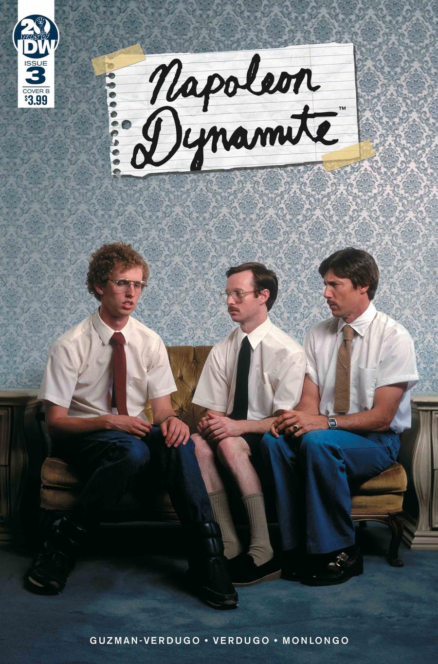 Napoleon Dynamite #3 Cover B Variant Photo Cover