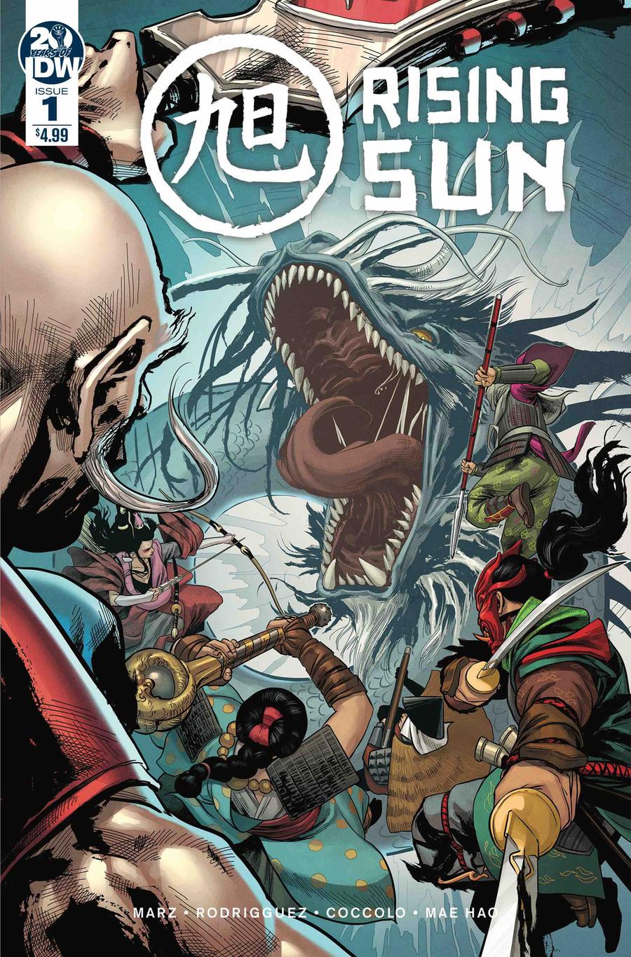 Rising Sun #1 Cover A Regular Martin Coccolo Cover