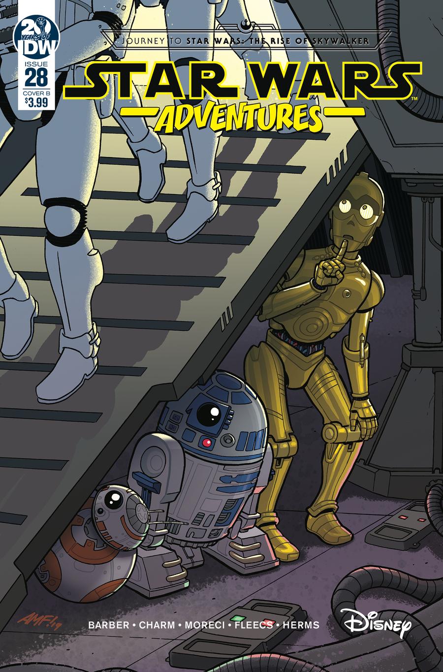 Star Wars Adventures #28 Cover B Variant Tony Fleecs Cover