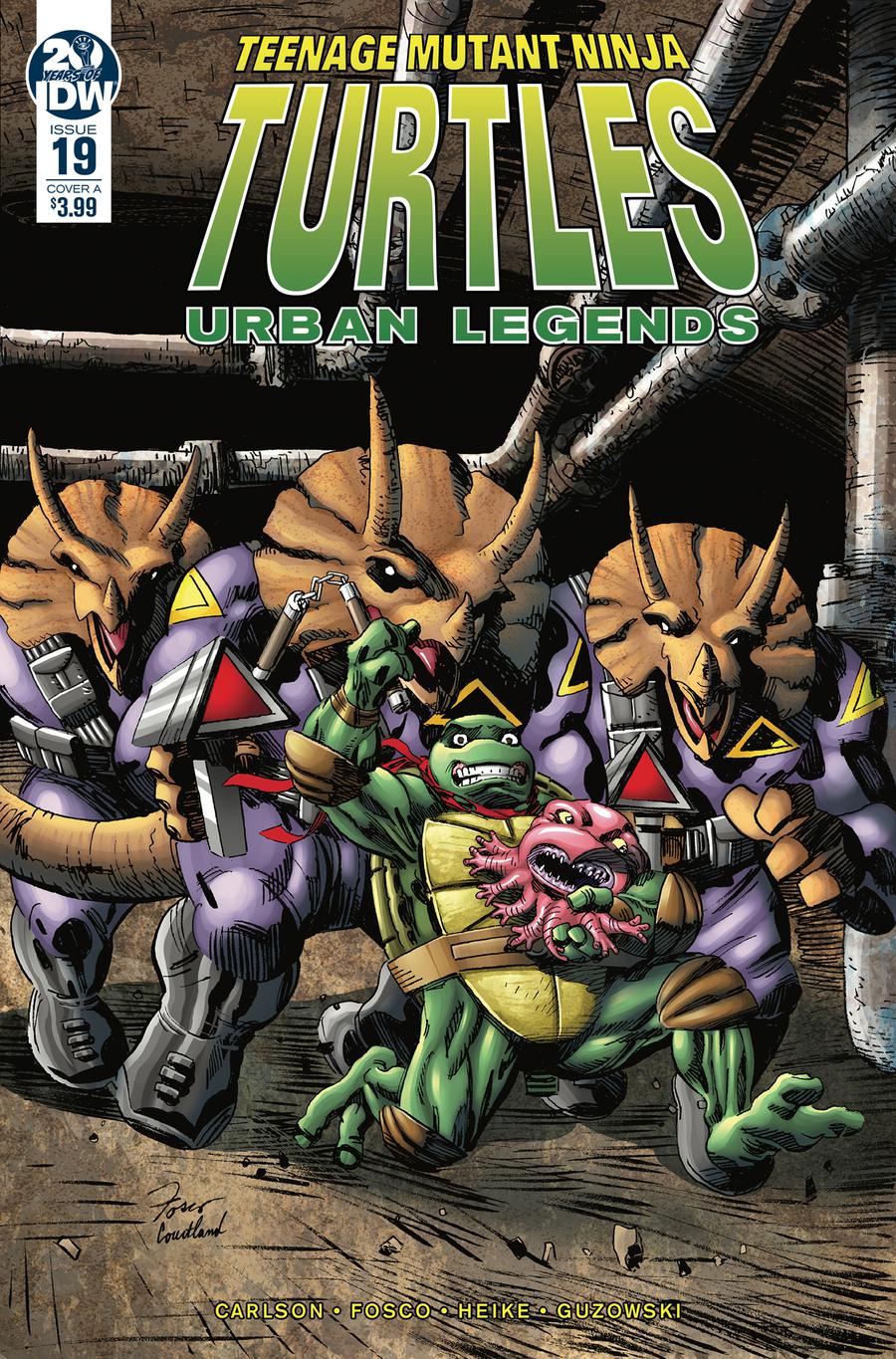 Teenage Mutant Ninja Turtles Urban Legends #19 Cover A Regular Frank Fosco Cover