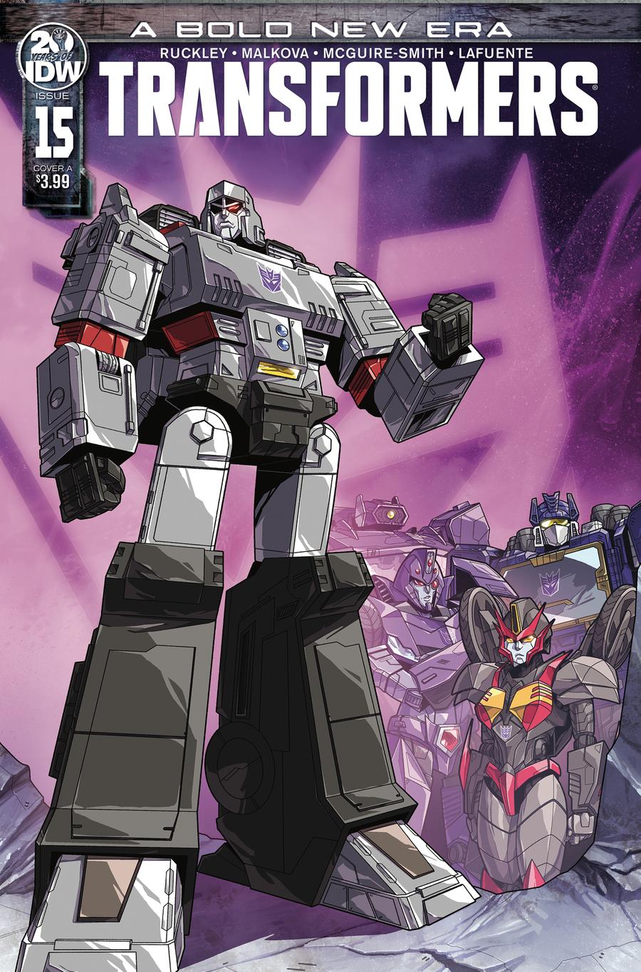 Transformers Vol 4 #15 Cover A Regular Josh Perez Cover