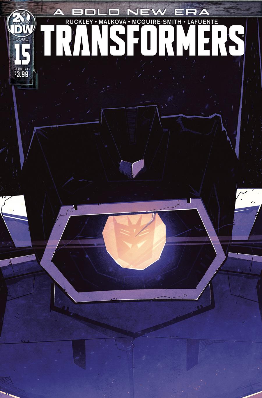 Transformers Vol 4 #15 Cover B Variant Josh Burcham Cover