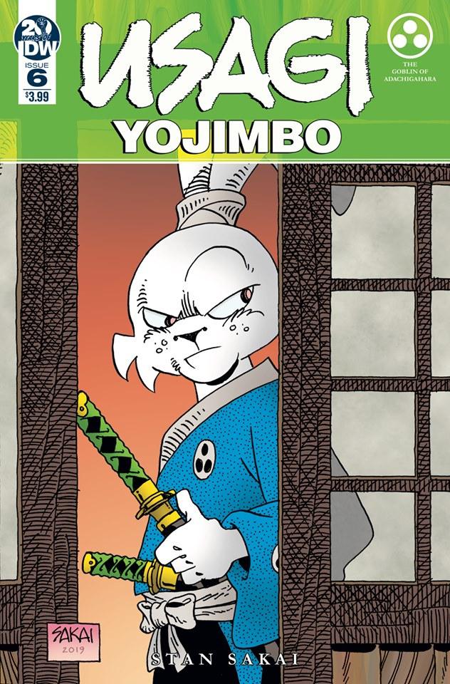 Usagi Yojimbo Vol 4 #6 35th Anniversary Cover A Regular Stan Sakai Cover